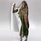 Rosa Parks Christmas Hooded Blanket Plaid Festive Stamp Vintage Civil Rights Legend
