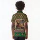 Rosa Parks Christmas Kid Polo Shirt Plaid Festive Stamp Vintage Civil Rights Legend