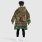 Rosa Parks Christmas Kid Wearable Blanket Hoodie Plaid Festive Stamp Vintage Civil Rights Legend