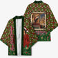 Rosa Parks Christmas Kimono Plaid Festive Stamp Vintage Civil Rights Legend