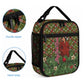 Rosa Parks Christmas Lunch Bag Plaid Festive Stamp Vintage Civil Rights Legend
