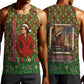 Rosa Parks Christmas Men Tank Top Plaid Festive Stamp Vintage Civil Rights Legend