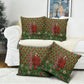 Rosa Parks Christmas Pillow Cover Plaid Festive Stamp Vintage Civil Rights Legend