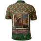 Rosa Parks Christmas Polo Shirt Plaid Festive Stamp Vintage Civil Rights Legend