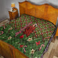 Rosa Parks Christmas Quilt Plaid Festive Stamp Vintage Civil Rights Legend