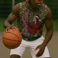Rosa Parks Christmas Sleeveless Zip Hoodie Plaid Festive Stamp Vintage Civil Rights Legend