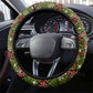 Rosa Parks Christmas Steering Wheel Cover Plaid Festive Stamp Vintage Civil Rights Legend