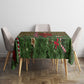 Rosa Parks Christmas Tablecloth Plaid Festive Stamp Vintage Civil Rights Legend