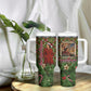 Rosa Parks Christmas Tumbler With Handle Plaid Festive Stamp Vintage Civil Rights Legend