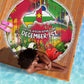 Central African Republic Day Beach Blanket Elephant Colorful Paint Splatter Map Tropical Flowers