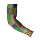 Central African Republic 1958 Arm Sleeves Leopard Colorful Paint Splatter Patriotic Flag