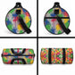 Central African Republic 1958 Duffle Bag Leopard Colorful Paint Splatter Patriotic Flag
