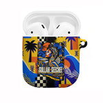 Gullah Geechee African American AirPods Case Black History Vibrant Abstract Coastal