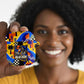Gullah Geechee African American AirPods Case Black History Vibrant Abstract Coastal
