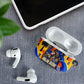 Gullah Geechee African American AirPods Case Black History Vibrant Abstract Coastal