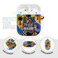 Gullah Geechee African American AirPods Case Black History Vibrant Abstract Coastal