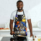 Gullah Geechee African American Apron Black History Vibrant Abstract Coastal