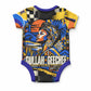 Gullah Geechee African American Baby Onesie Black History Vibrant Abstract Coastal