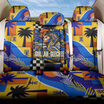 Gullah Geechee African American Back Car Seat Cover Black History Vibrant Abstract Coastal