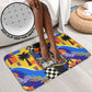 Gullah Geechee African American Bathroom Set Black History Vibrant Abstract Coastal