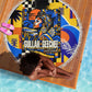 Gullah Geechee African American Beach Blanket Black History Vibrant Abstract Coastal