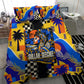 Gullah Geechee African American Bedding Set Black History Vibrant Abstract Coastal