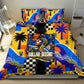 Gullah Geechee African American Bedding Set Black History Vibrant Abstract Coastal