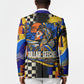 Gullah Geechee African American Blazer Black History Vibrant Abstract Coastal
