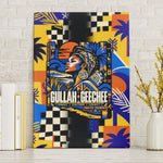 Gullah Geechee African American Canvas Wall Art Black History Vibrant Abstract Coastal