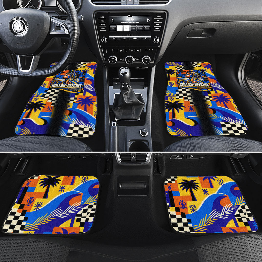Gullah Geechee African American Car Mats Black History Vibrant Abstract Coastal