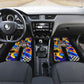 Gullah Geechee African American Car Mats Black History Vibrant Abstract Coastal