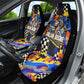 Gullah Geechee African American Car Seat Cover Black History Vibrant Abstract Coastal