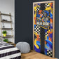 Gullah Geechee African American Door Cover Black History Vibrant Abstract Coastal
