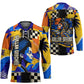 Gullah Geechee African American Hockey Jersey Black History Vibrant Abstract Coastal