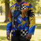 Gullah Geechee African American Hockey Jersey Black History Vibrant Abstract Coastal