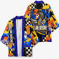 Gullah Geechee African American Kimono Black History Vibrant Abstract Coastal