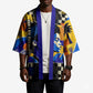 Gullah Geechee African American Kimono Black History Vibrant Abstract Coastal