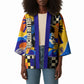 Gullah Geechee African American Kimono Black History Vibrant Abstract Coastal