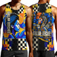 Gullah Geechee African American Men Tank Top Black History Vibrant Abstract Coastal