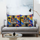 Gullah Geechee African American Pillow Cover Black History Vibrant Abstract Coastal