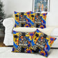 Gullah Geechee African American Pillow Cover Black History Vibrant Abstract Coastal