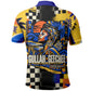 Gullah Geechee African American Polo Shirt Black History Vibrant Abstract Coastal