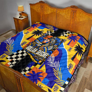 Gullah Geechee African American Quilt Black History Vibrant Abstract Coastal