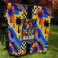 Gullah Geechee African American Quilt Black History Vibrant Abstract Coastal