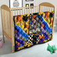 Gullah Geechee African American Quilt Black History Vibrant Abstract Coastal