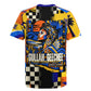 Gullah Geechee African American Rugby Jersey Black History Vibrant Abstract Coastal