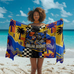 Gullah Geechee African American Sarong Black History Vibrant Abstract Coastal