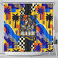 Gullah Geechee African American Shower Curtain Black History Vibrant Abstract Coastal