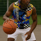 Gullah Geechee African American Sleeveless Hoodie Black History Vibrant Abstract Coastal