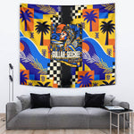 Gullah Geechee African American Tapestry Black History Vibrant Abstract Coastal